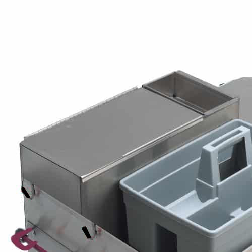 Stainless Steel 15" Microfiber Squeeze Bin