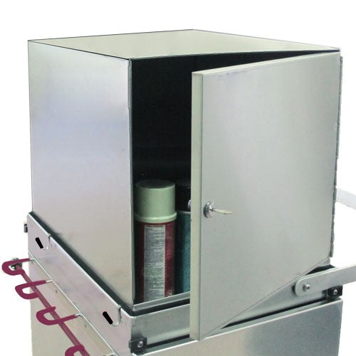 Stainless Steel 16" Locking Top Box