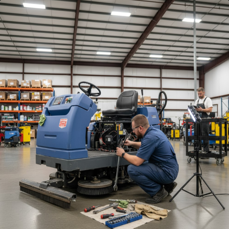 Tennant Floor Scrubber Repair Services