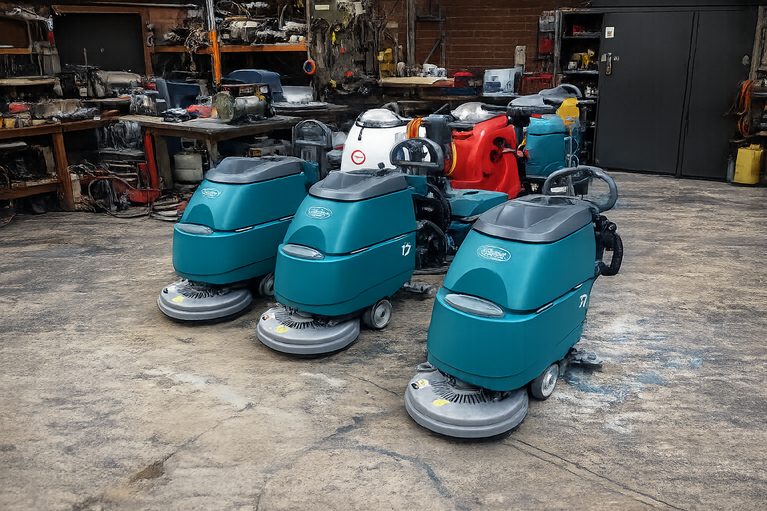 Tennant T2 Floor Scrubber Repair Services