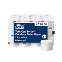 Tork Optiserve Coreless Toilet Paper - Advanced - White 2 Ply - 1000 - (36/Cs)