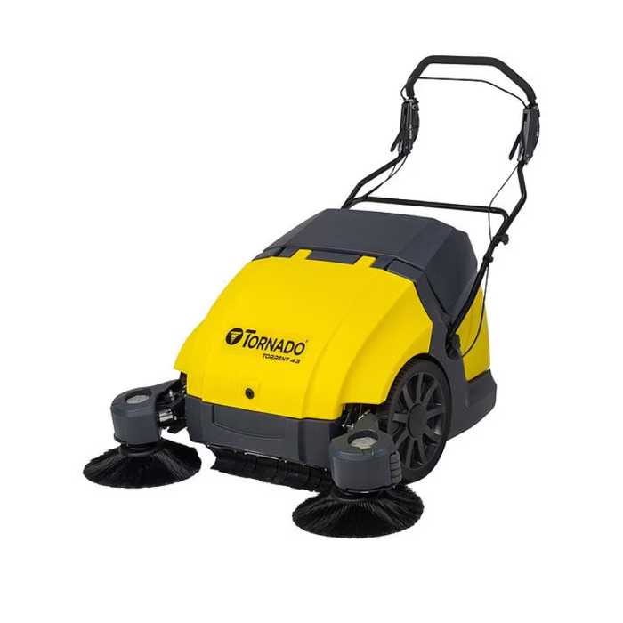 Torrent 43 Walk‑Behind Battery Sweeper - 43" - 17 GAL - Traction Drive