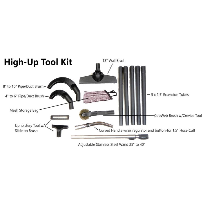 X6004-HU 20’ High-Up Cleaning Kit