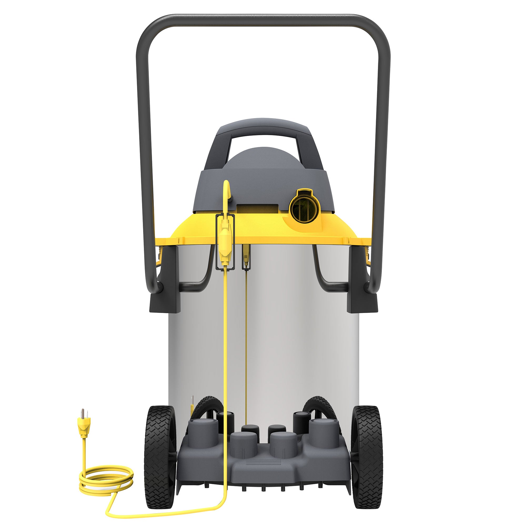 Contractor Stainless Steel 6.5 Peak HP Wet Dry Blower Shop Vacuum - With Handle - 16 GAL