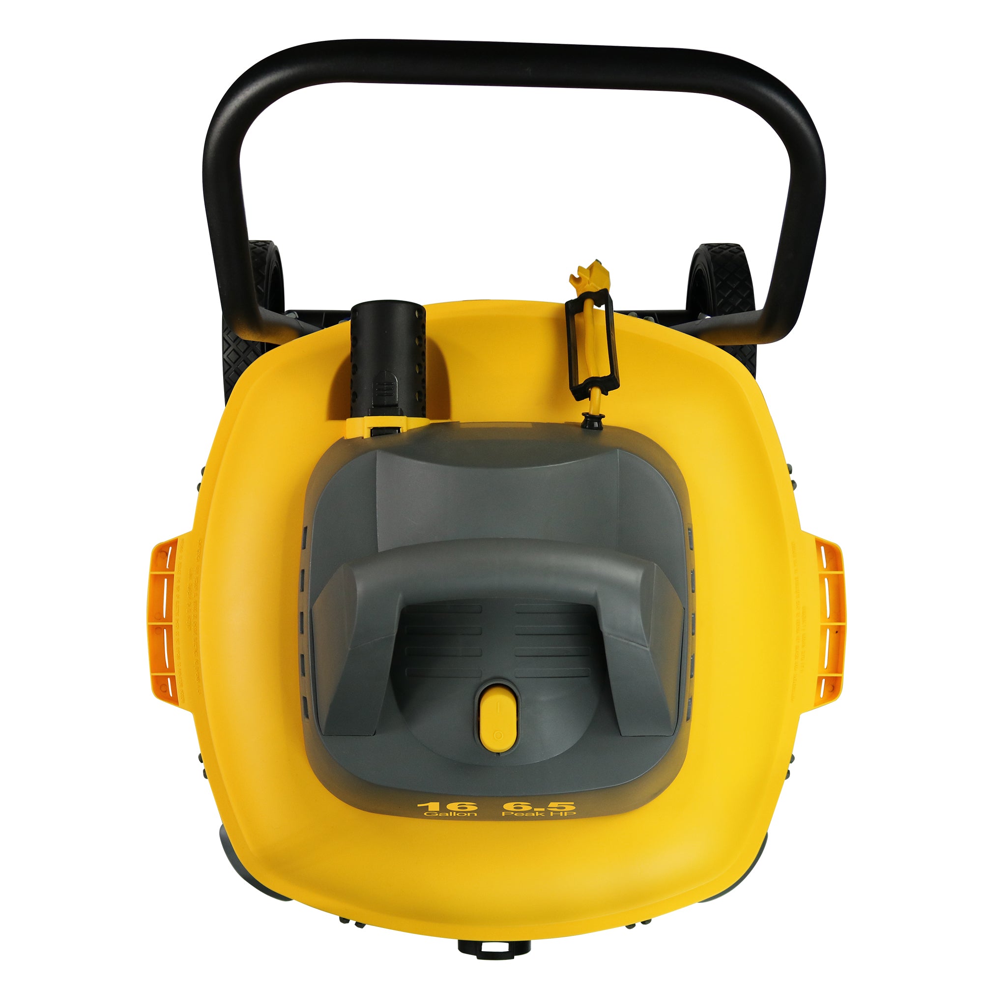 KOBLENZ - 16 GALLON - WET DRY SHOP VAC - 6.5 HP - REAR PUSH-PULL HANDLE