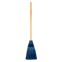 Blue Synthetic Lobby Broom