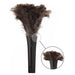 Lambskin Specialties Premium Retractable Feather Duster - 7" plume, 16" overall