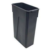 Value-Plus™ Slim Container Trash Can - Gray - 23 GAL