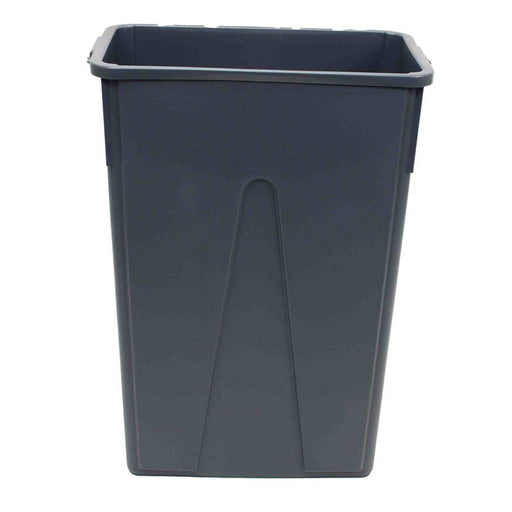 Value-Plus Slim Container 23 Gallon trash can in gray