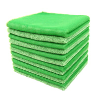 Heavy Duty Scrubbing Cloths - Neon Green - 12" x 12"