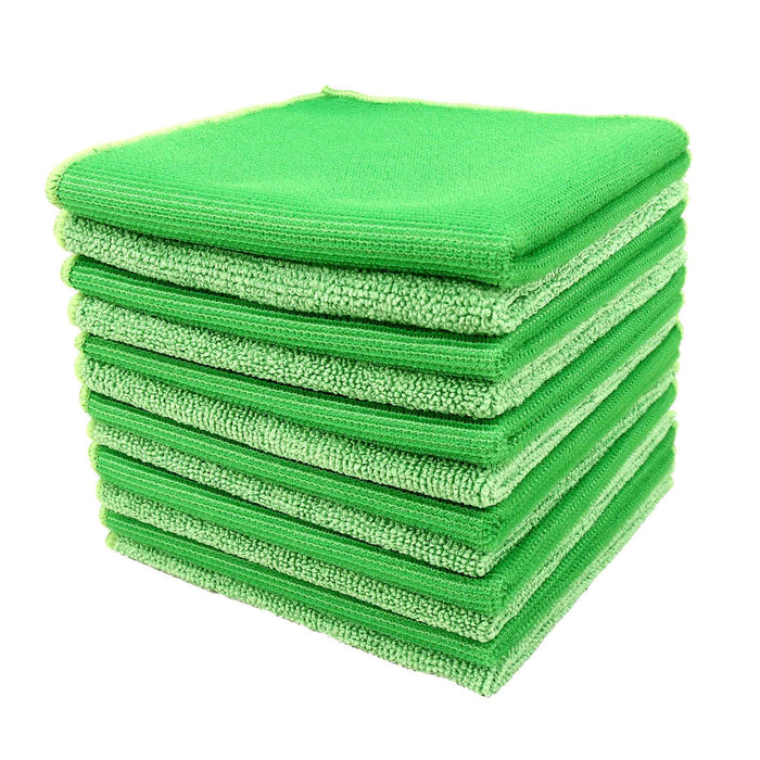 Tricol Clean Everplush Heavy Duty Scrubbing Cloths in Neon Green