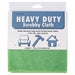 Packaged Tricol Clean Everplush Heavy Duty Scrubbing Cloths in Neon Green