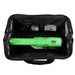 Top view of Green Klean Victory Professional Cordless Electrostatic Handheld Sprayer and accessories in Tote bag