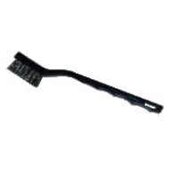 7-1/4" Toothbrush Style Cleaning Brush - Black Poly