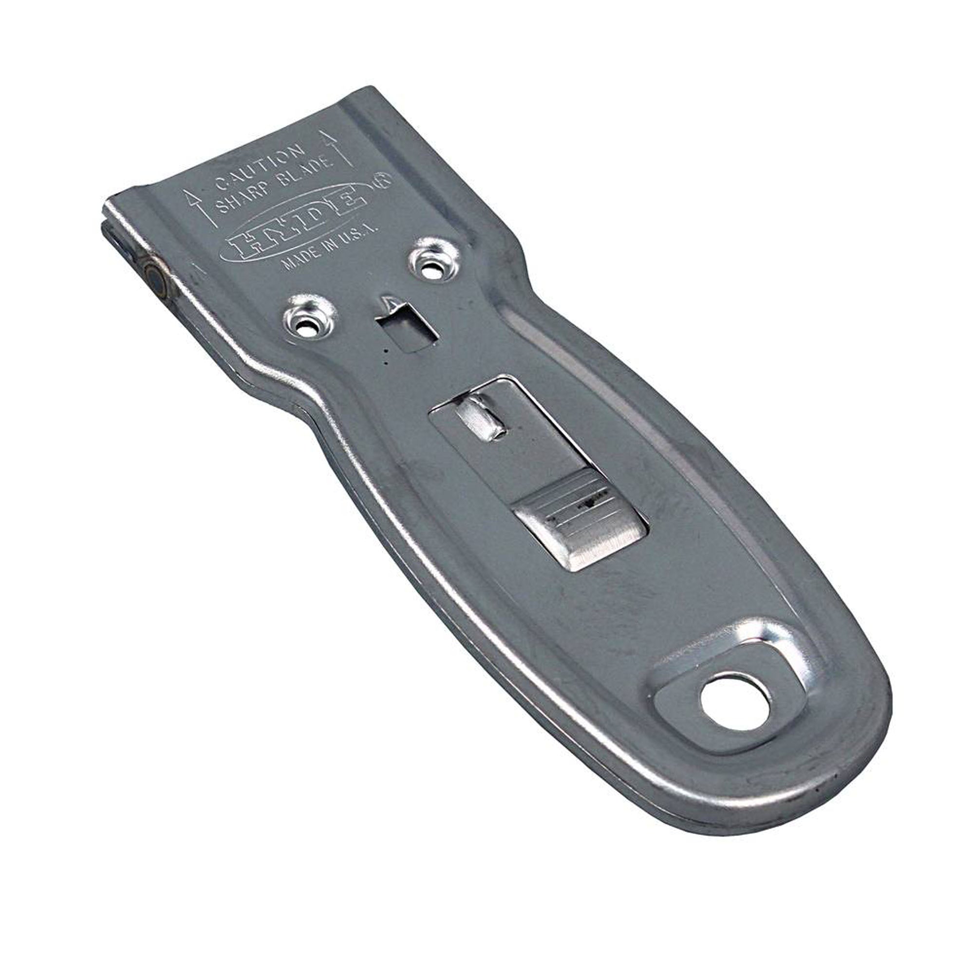 Silver Safety Scraper for Flat Blade