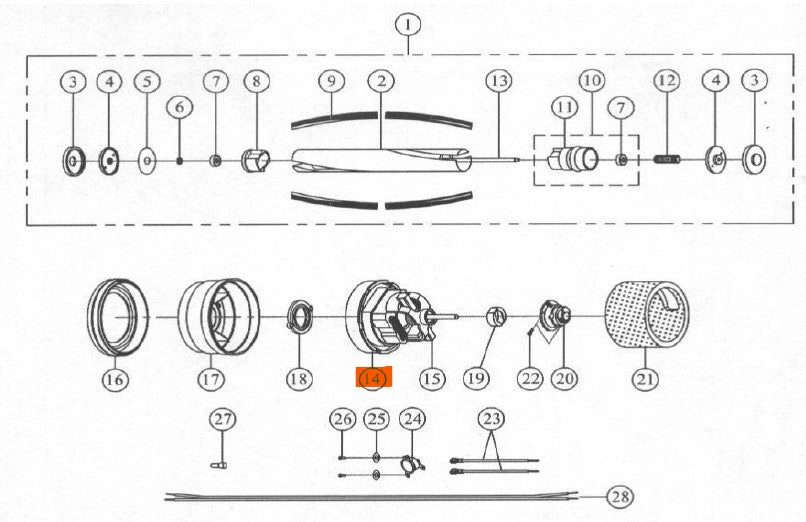U800 & U900 Motor Assembly