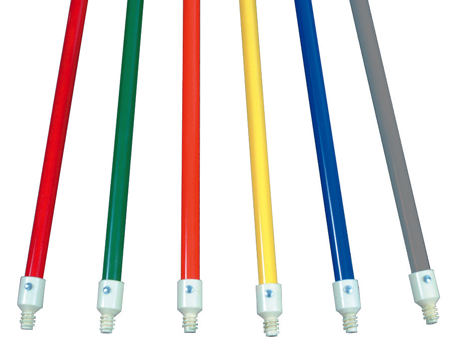 Threaded Handle 15/16" Diameter - 60" Length - Blue Fiberglass