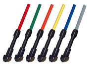 Clencher Wet Mop Handle - 1" Diameter - 60" Length - Yellow Fiberglass