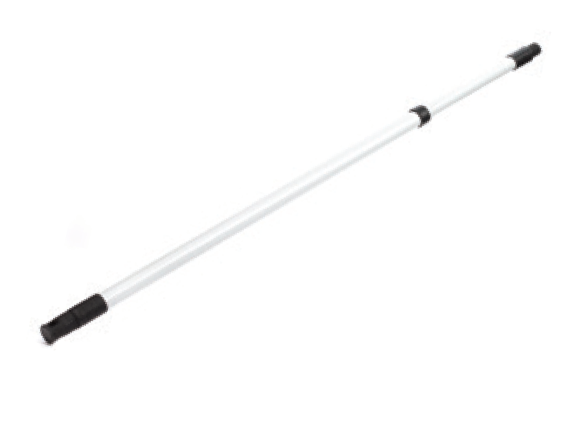 Economy Line - 2 Section Aluminum Handle W/ Internal Lock - 28" to 48"