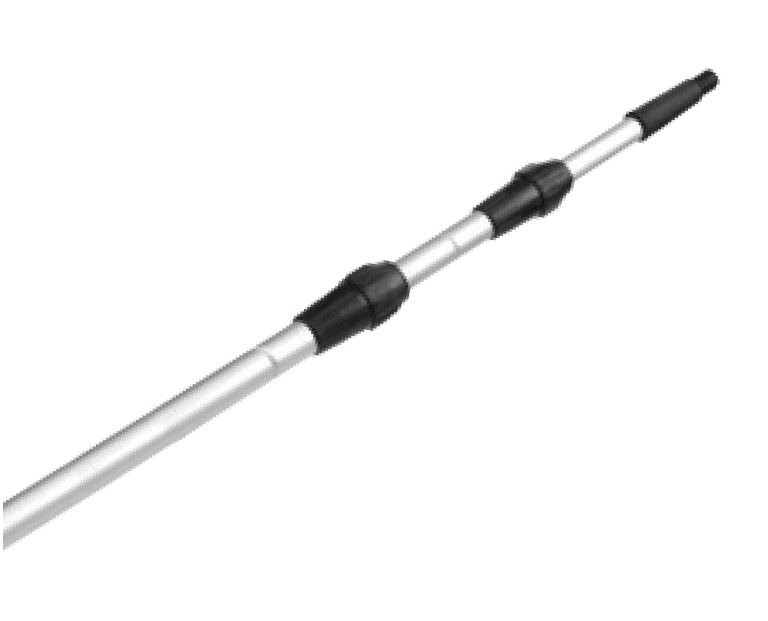Premium 117 Line - 3 Section Aluminum Handle W/ External Lock - 6' to 16.5'