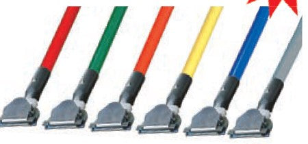 Quik-Change - Dust Mop Handle - Fiberglass - 1" x 60" - Green