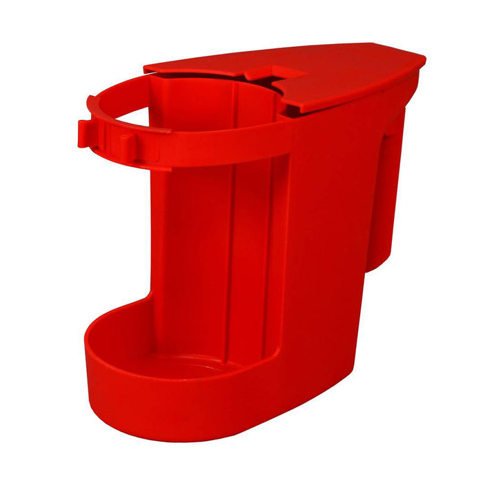 Red Toilet Bowl Caddy
