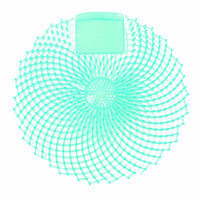 Impact Eclipse™ Urinal Screen - Cucumber Melon Fragrance - Light Green - Okum Supply Logo