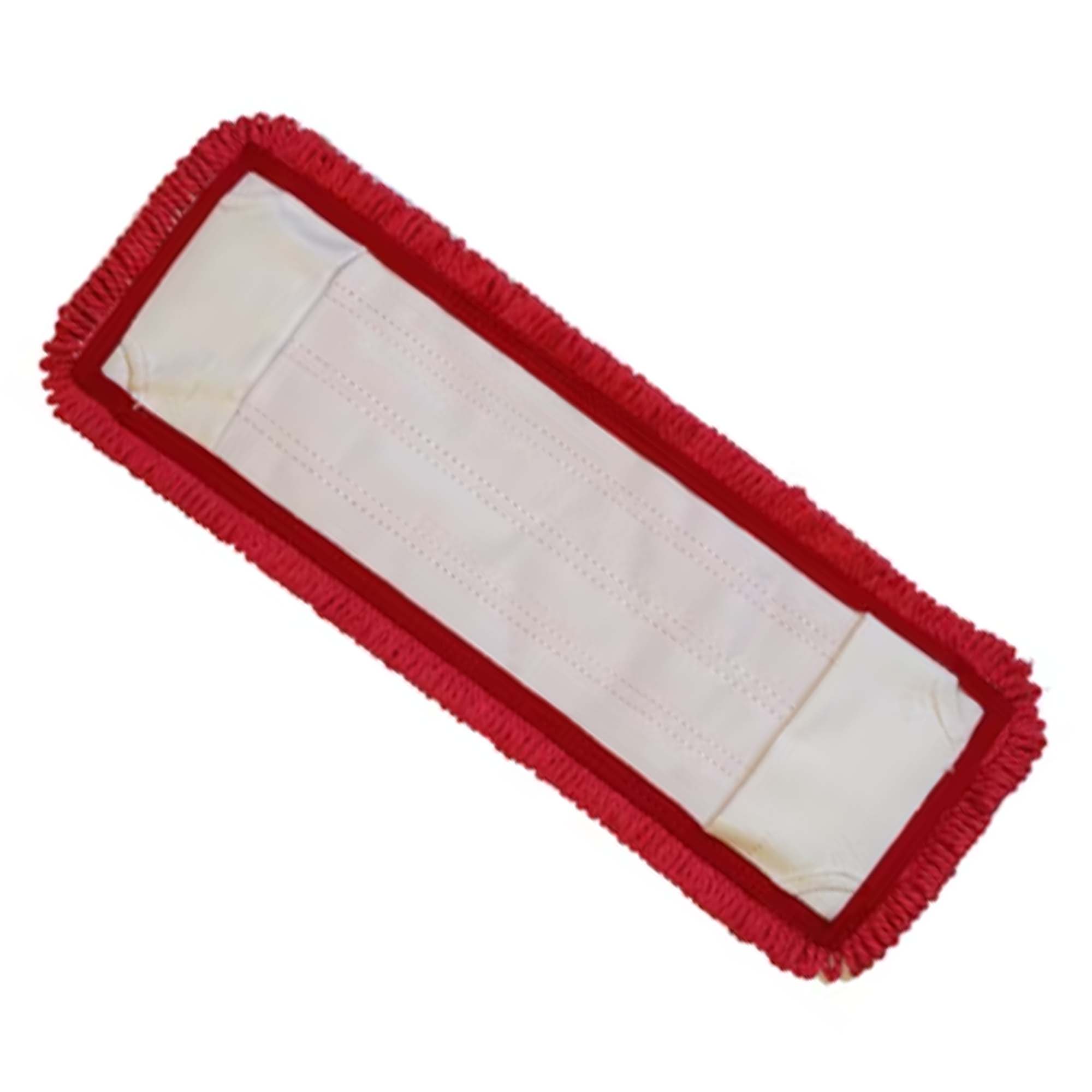 Red 18 inch Golden star ultra looped-end microfiber pocket mop pad