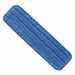 Tricol Clean Everplush 18 inch Heavy Duty Microfiber Scrubbing Mop Pad, Blue
