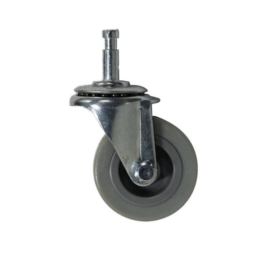 2 inch Caster Wheels for Charging Bucket, pictured in gray