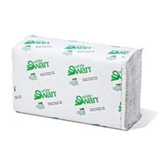 White Swan® C-Fold Towel - 1 Ply - White (16/CS)
