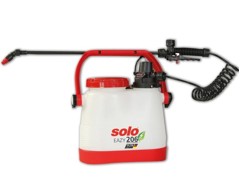 SOLO Shoulder Sprayer - 206-Eazy - Lithium Powered - Buna (Nitrile) Seal - 1.85 GAL
