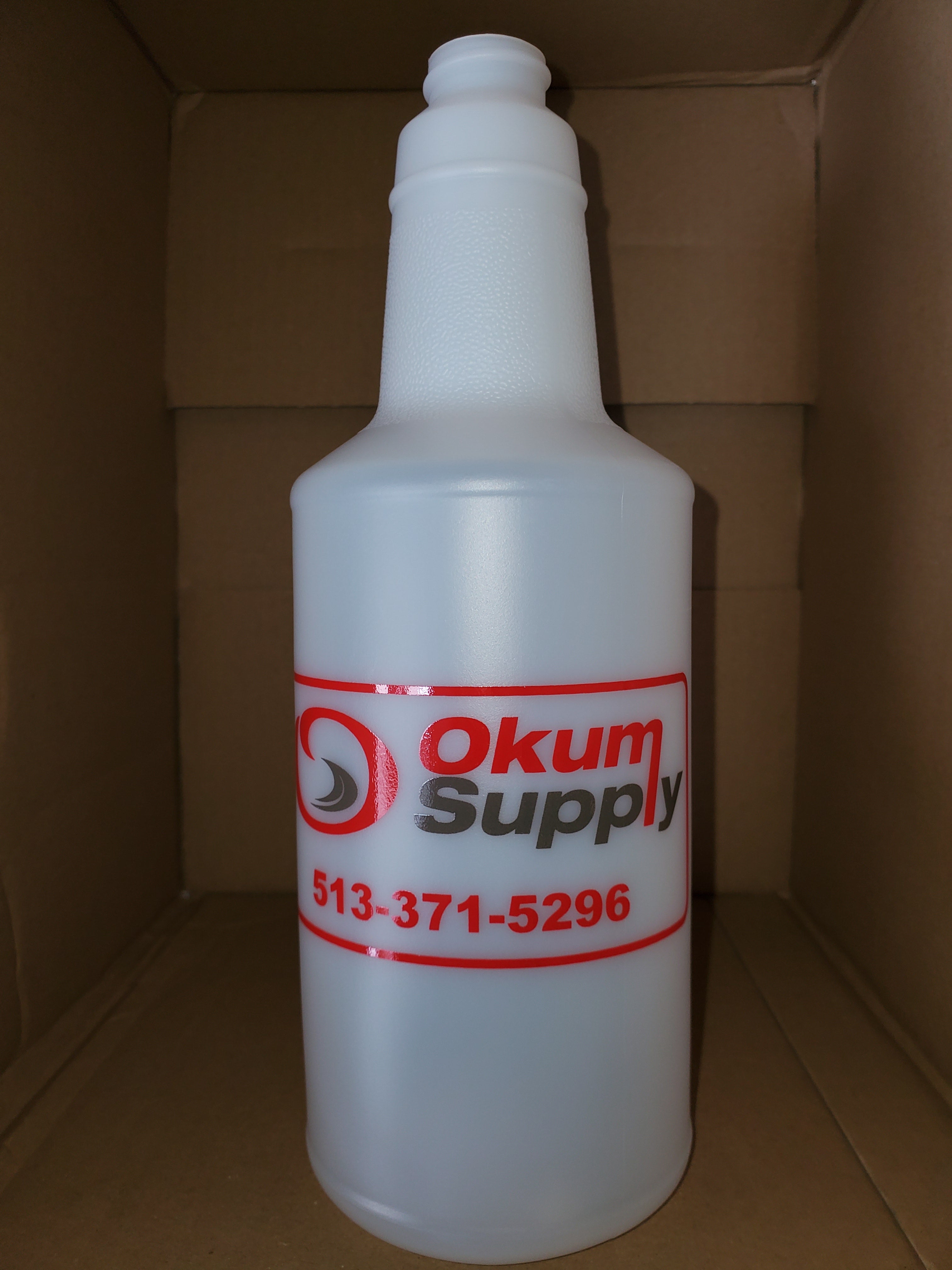 Plastic - 32 oz. Bottle With Graduations