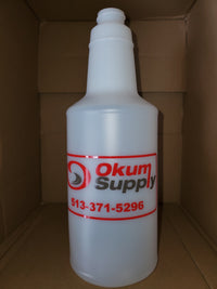 Plastic - 32 oz. Bottle With Graduations