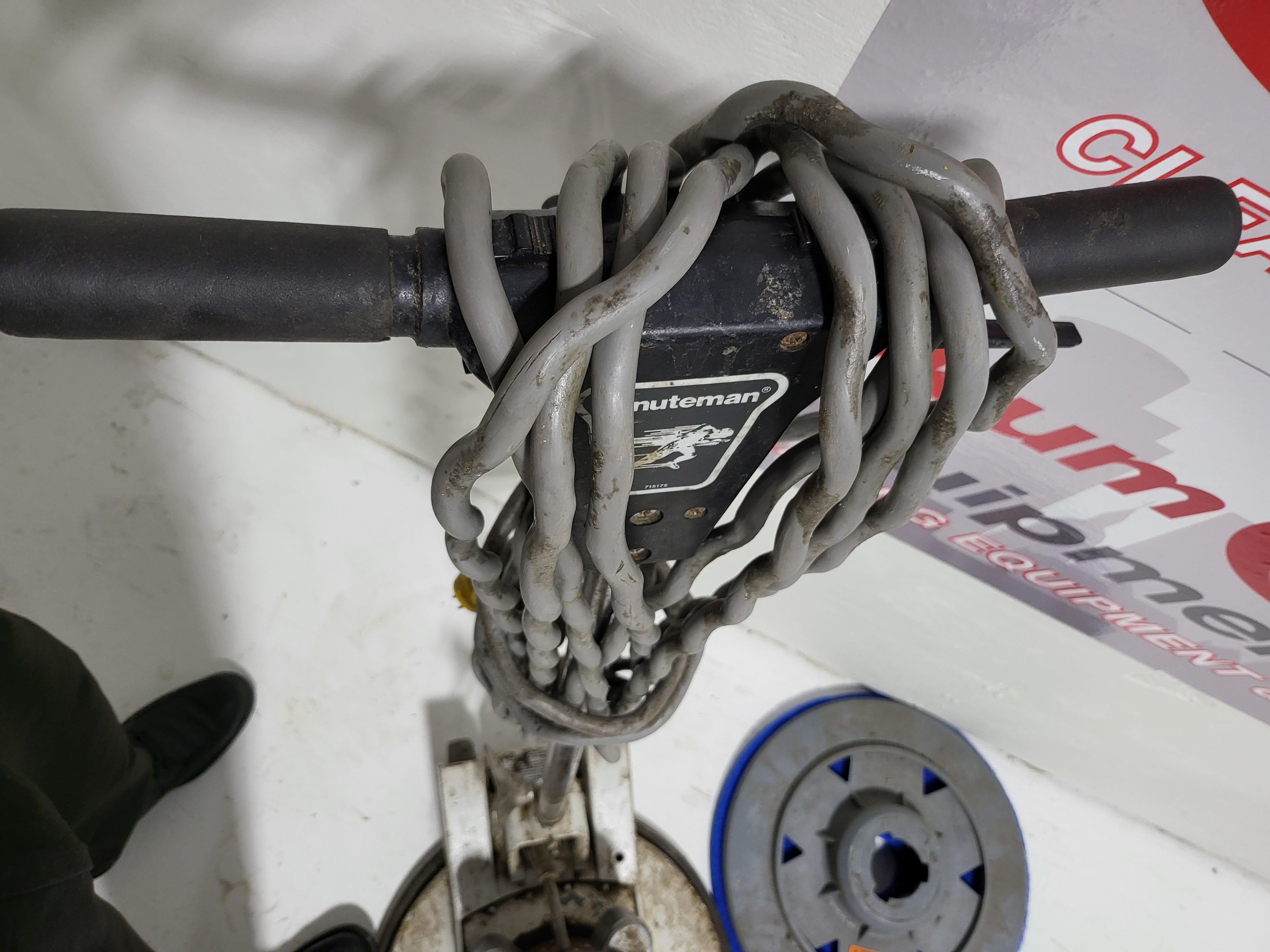 Side By Side - Slow Speed - Buffer - Floor Machine -- Minuteman 20" With Pad Driver - Used