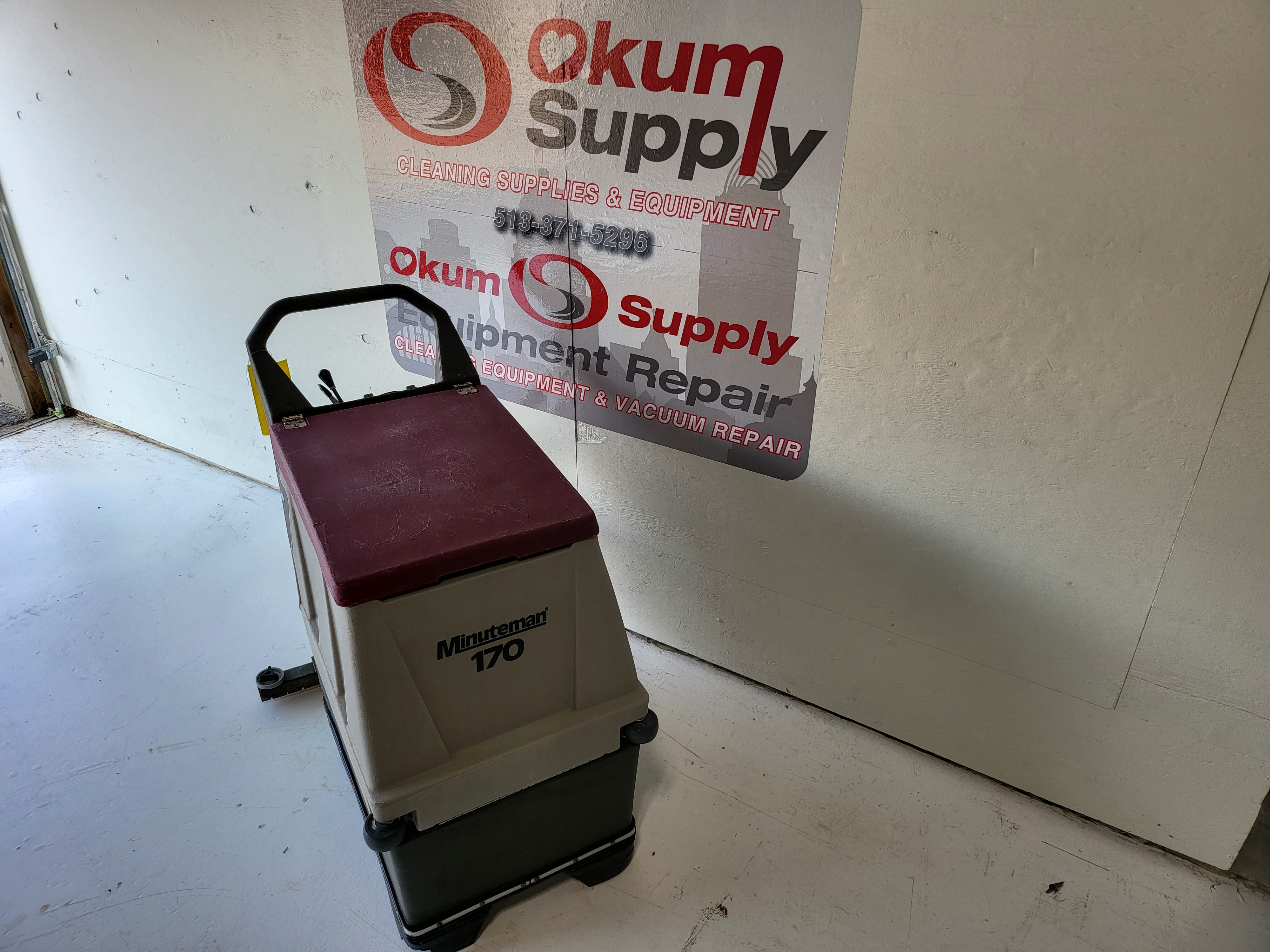 Minuteman 170 - 17" Automatic Floor Scrubber - Refurbished - Low Hours - Floor Machine - Excellent Condition