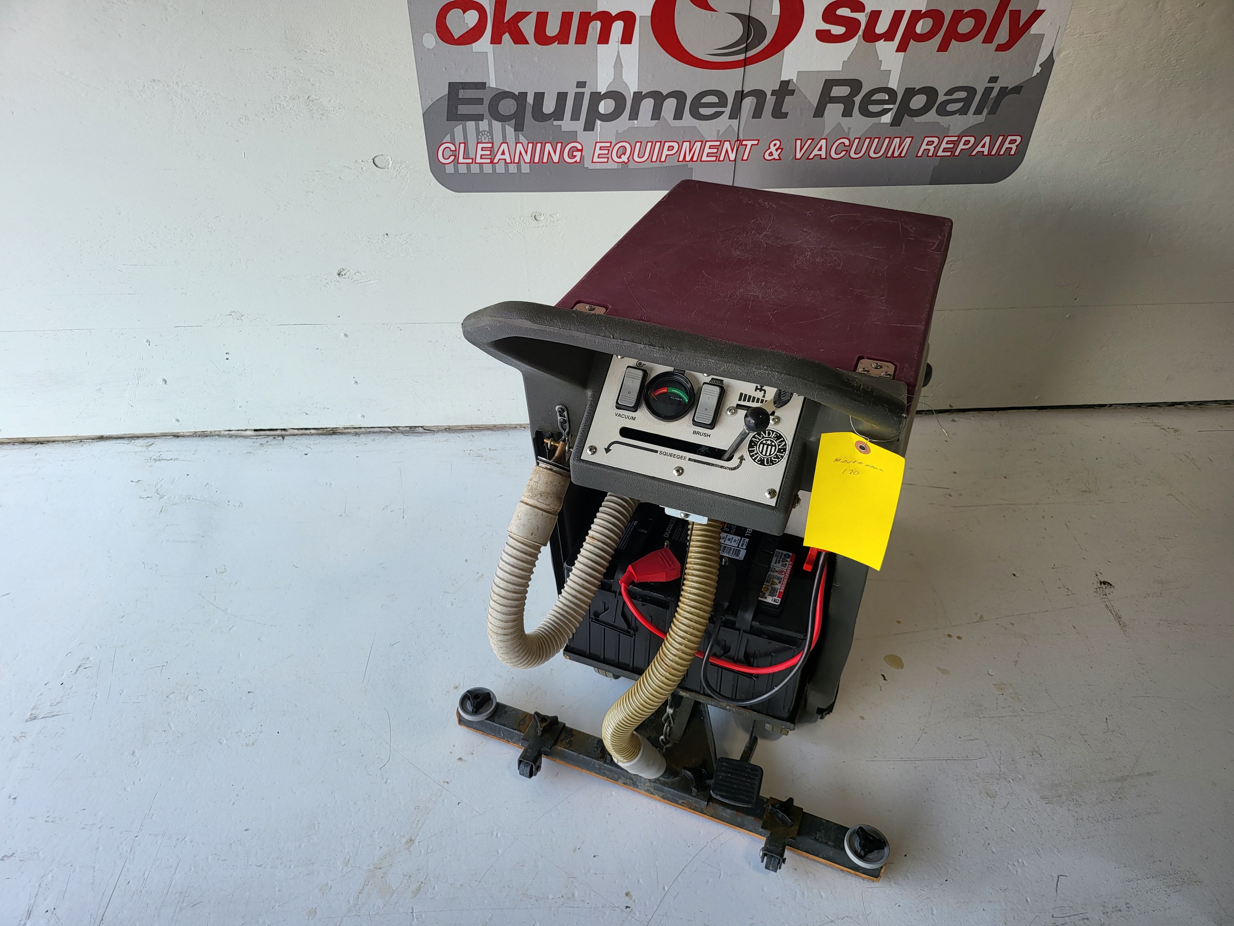 Minuteman 170 - 17" Automatic Floor Scrubber - Refurbished - Low Hours - Floor Machine - Excellent Condition