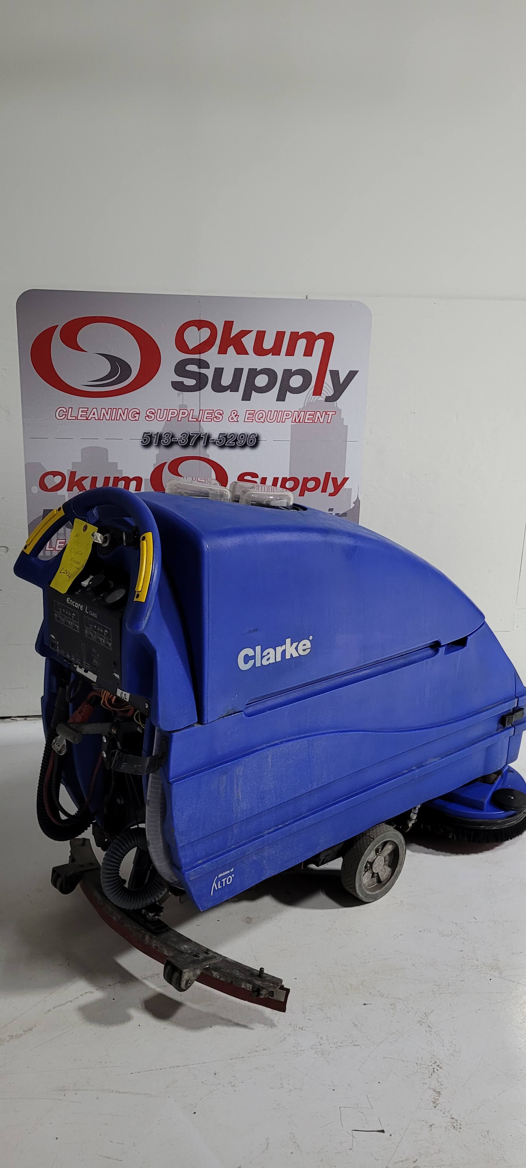 Clarke Encore L2426 Mid-Size Battery Powered Automatic Floor Scrubber