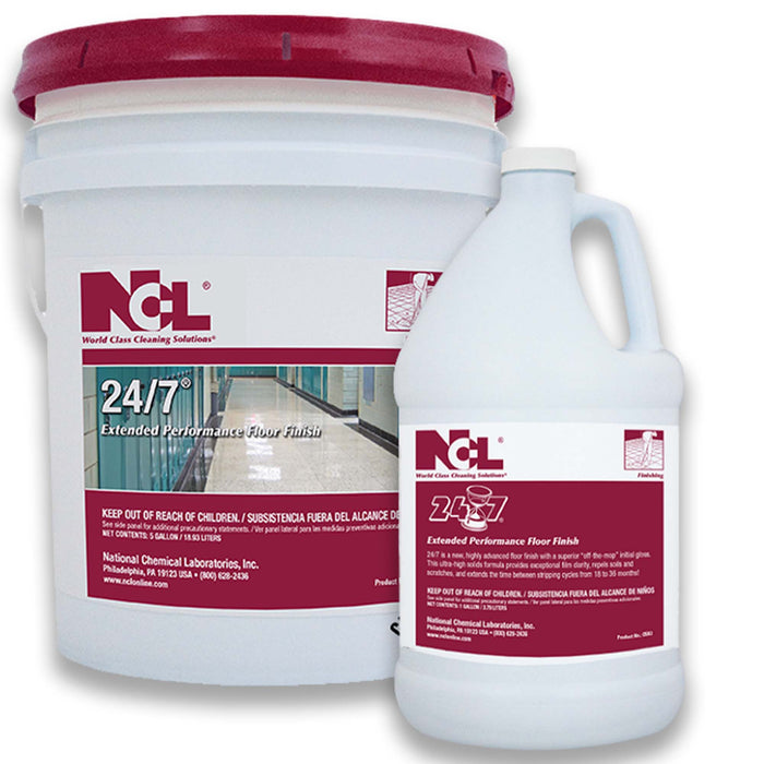 24/7 Extended Performance Floor Finish - (Various Sizes)