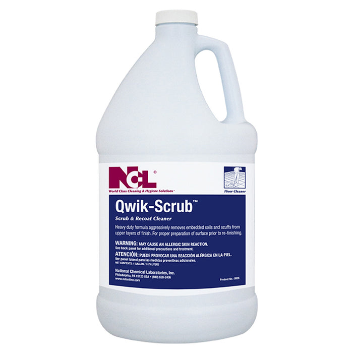 Qwik-Scrub Scrub & Recoat Cleaner - (1 GAL)