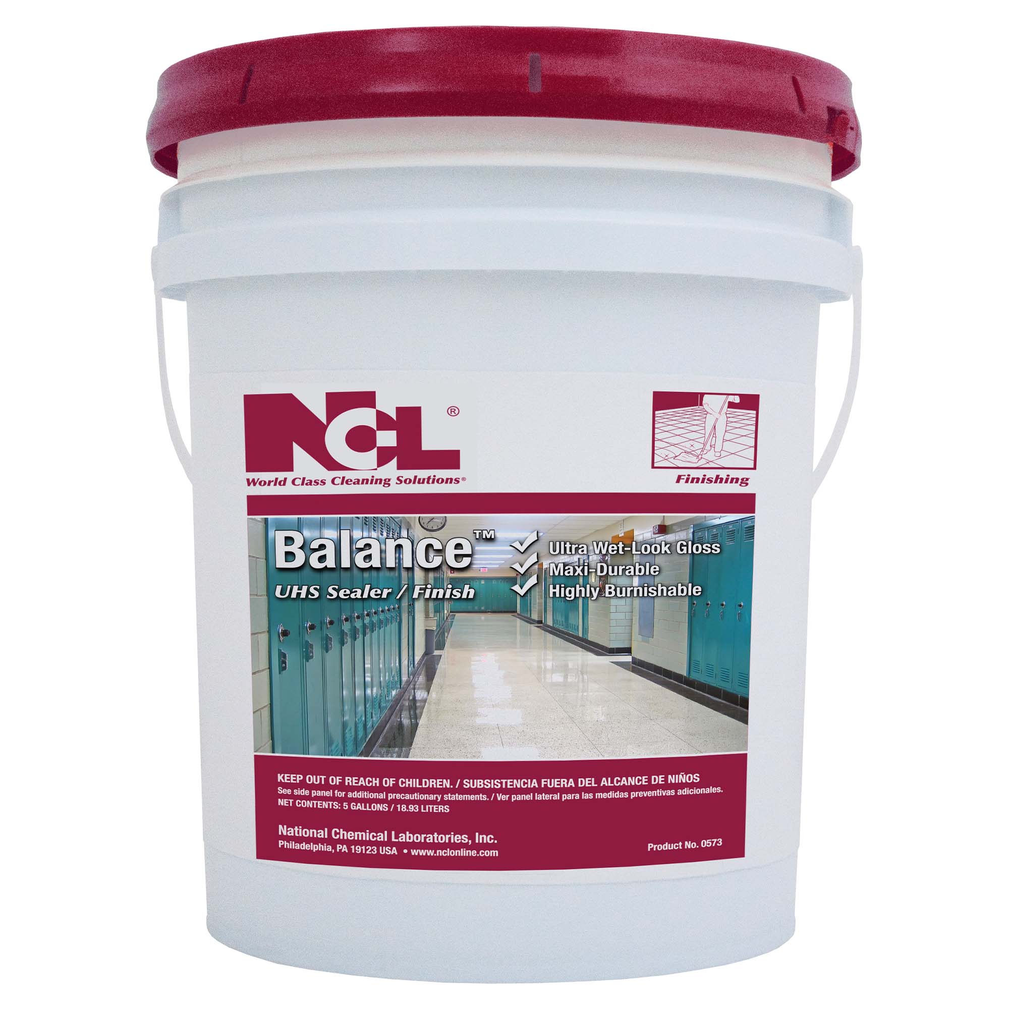 5 Gallon Pail of NCL Balance UHS Sealer & Finish