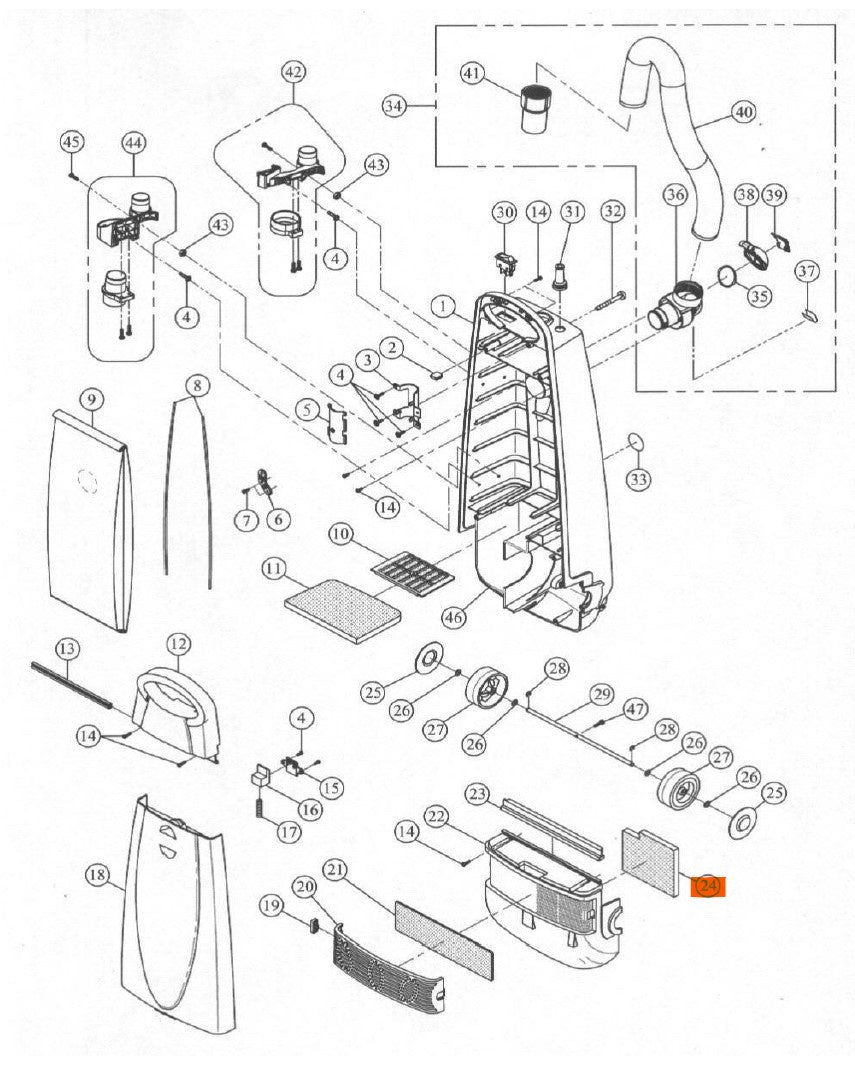U800 & U900 Exhaust Filter