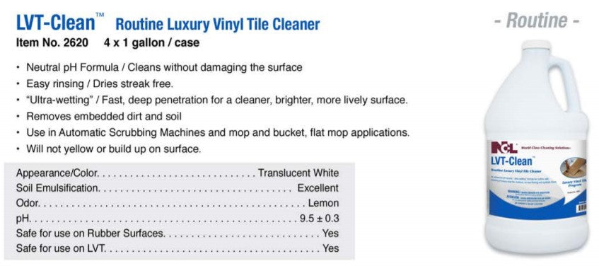 LVT-Clean Routine Luxury Vinyl Tile Cleaner