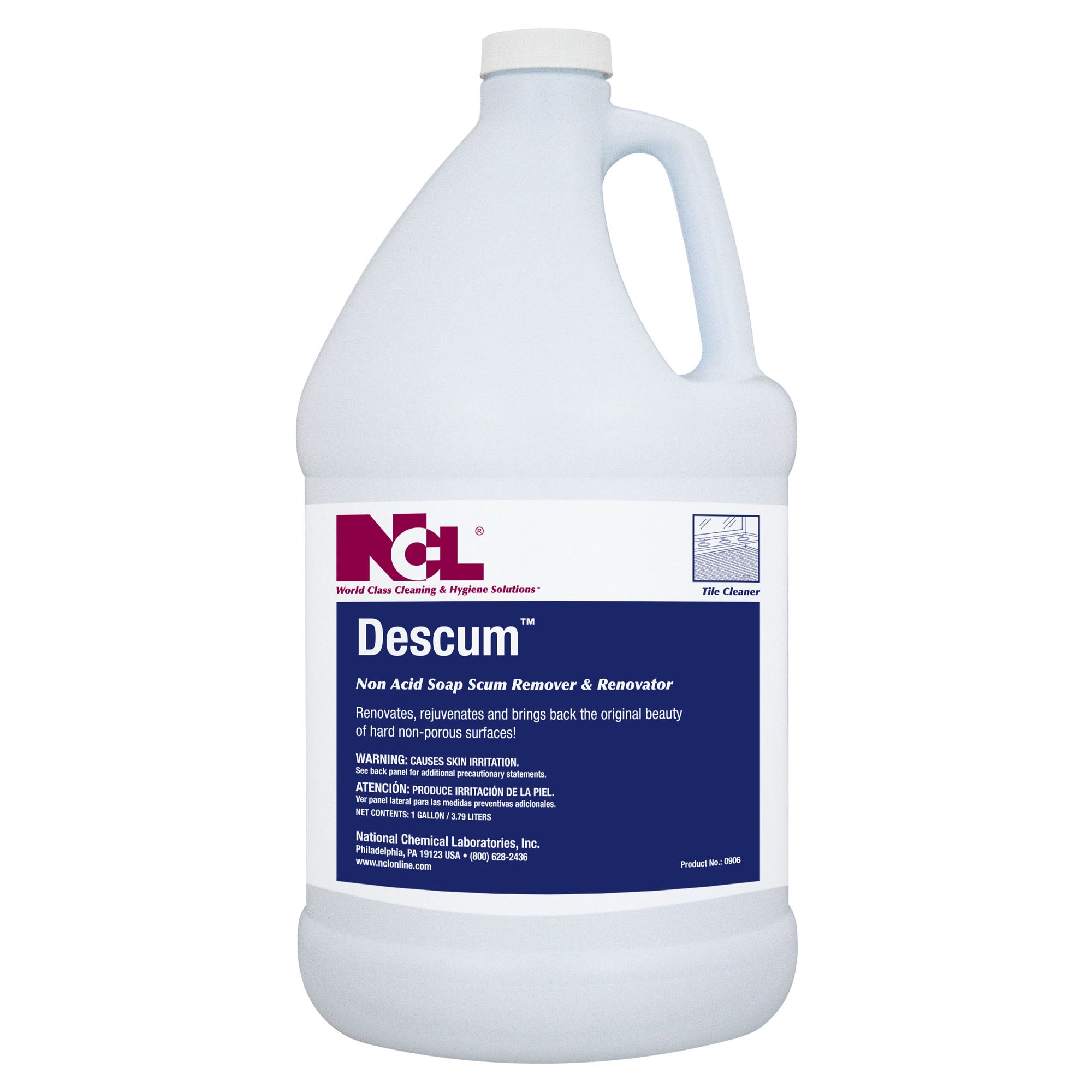 Descum Non-Acid Soap Scum Remover & Renovator
