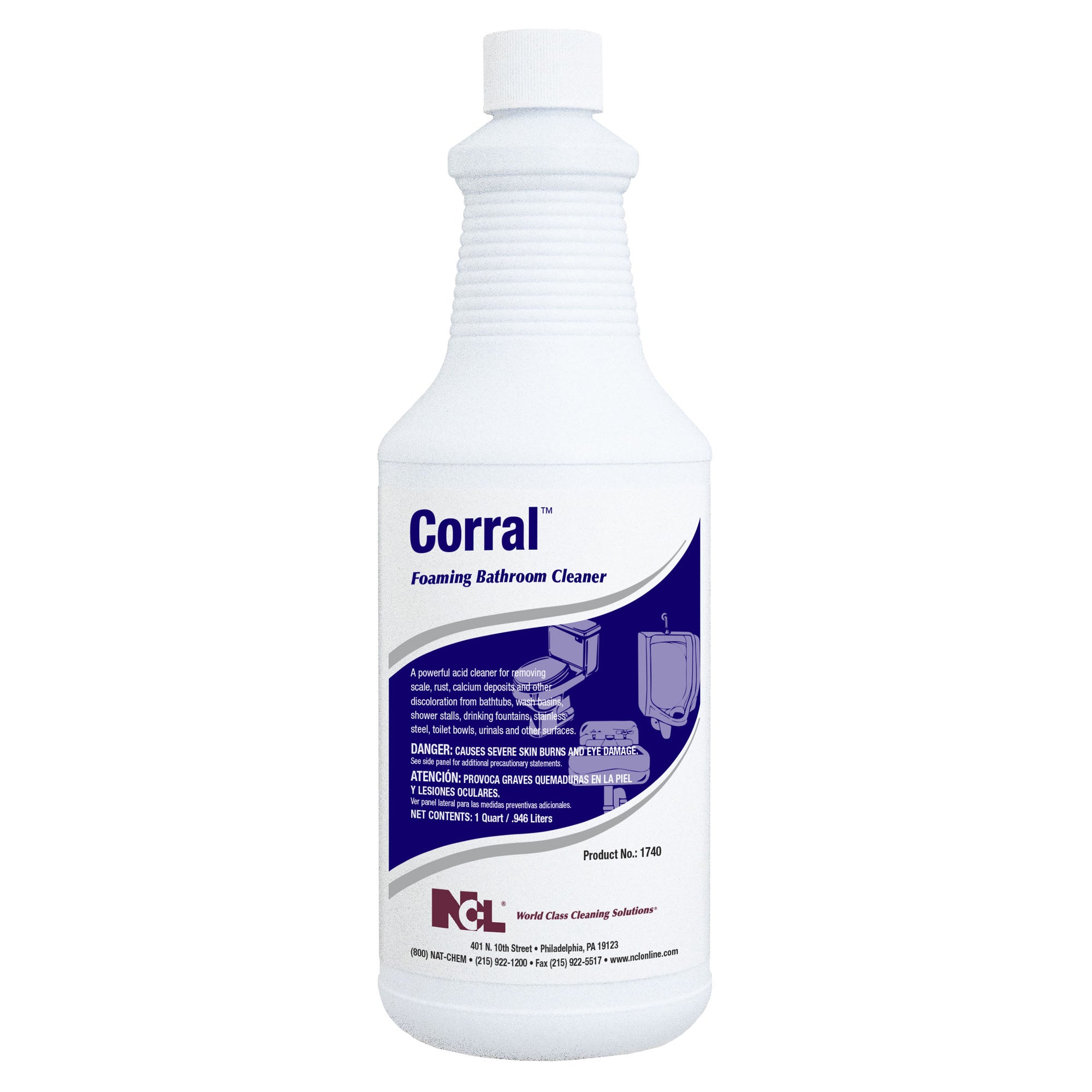 NCL Corral Foaming Bathroom Cleaner