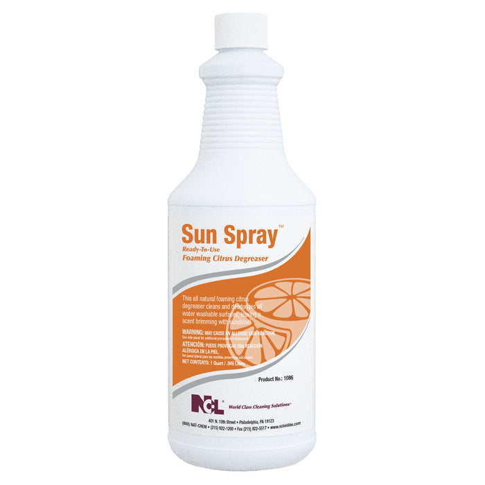 Sun Spray Ready-To-Use Foaming Citrus Degreaser - (1 QT)