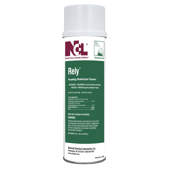 Rely Foaming Disinfectant Cleaner - (18 oz Can)