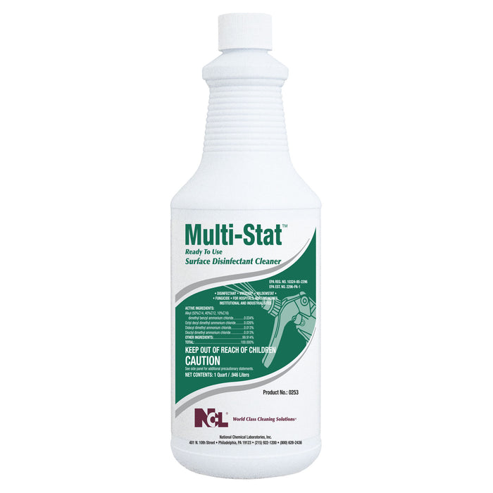 Multi-Stat Surface Disinfectant - RTU - (1 QT)