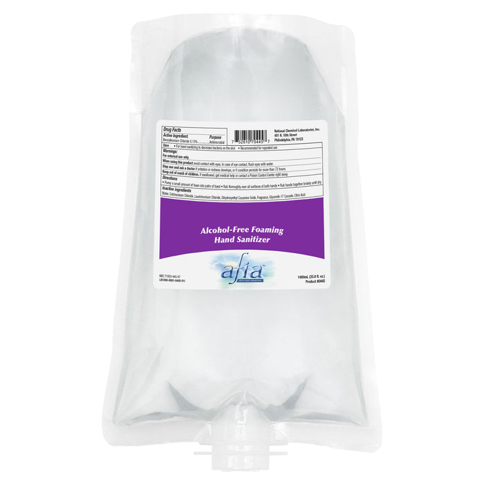 Afia™ Alcohol-Free Foaming Hand Sanitizer, 1000 mL