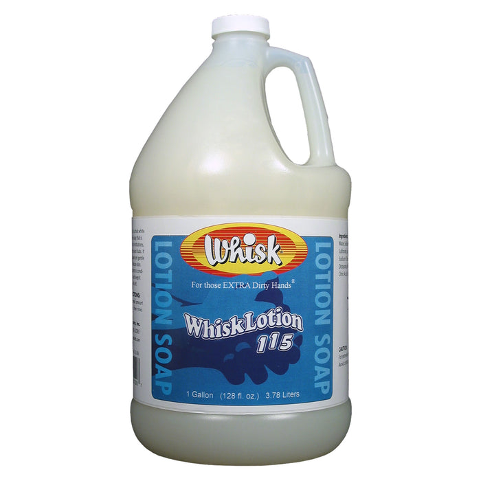 Gallon Jug of Whisk Lotion 115 White Lotion Soap
